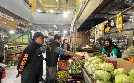 Jelang Ramadan, Satgas Pangan Polres Madiun Kota Pantau Bapokting