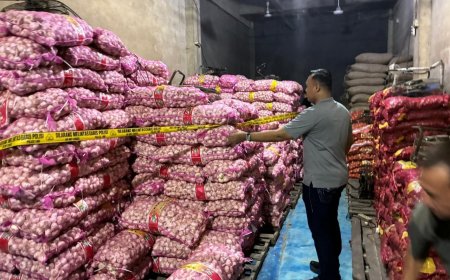 Bareskrim Polri Sikat Penyelundupan Bawang dan Cabai Penyelundupan Bawang dan Cabai Digulung, Polisi Bertindak
