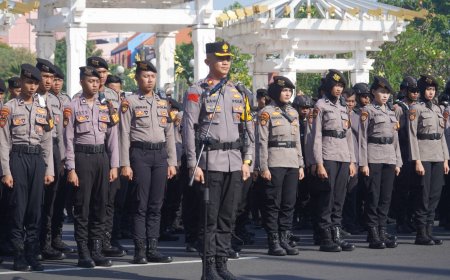 Ribuan Personel Siap Kawal May Day 2026 di Surabaya