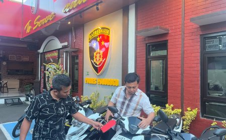 Tim URC Amankan Pelaku dan Motor Curian dalam Satu Operasi