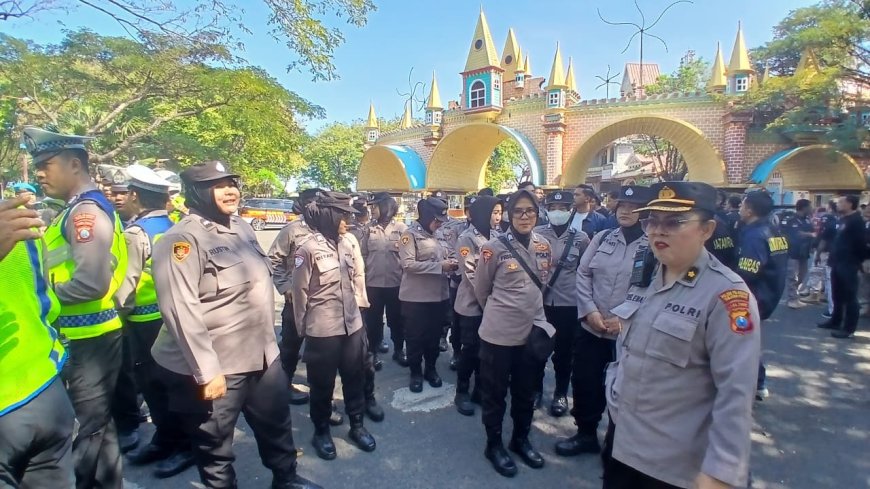 Ratusan Personel Diterjunkan untuk Menjamin Kelancaran Pengesahan PSHT