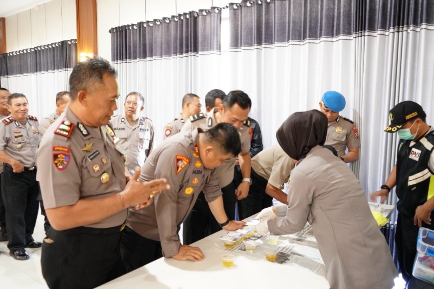 Komitmen Bersih Narkoba Diperkuat melalui Pemeriksaan Internal